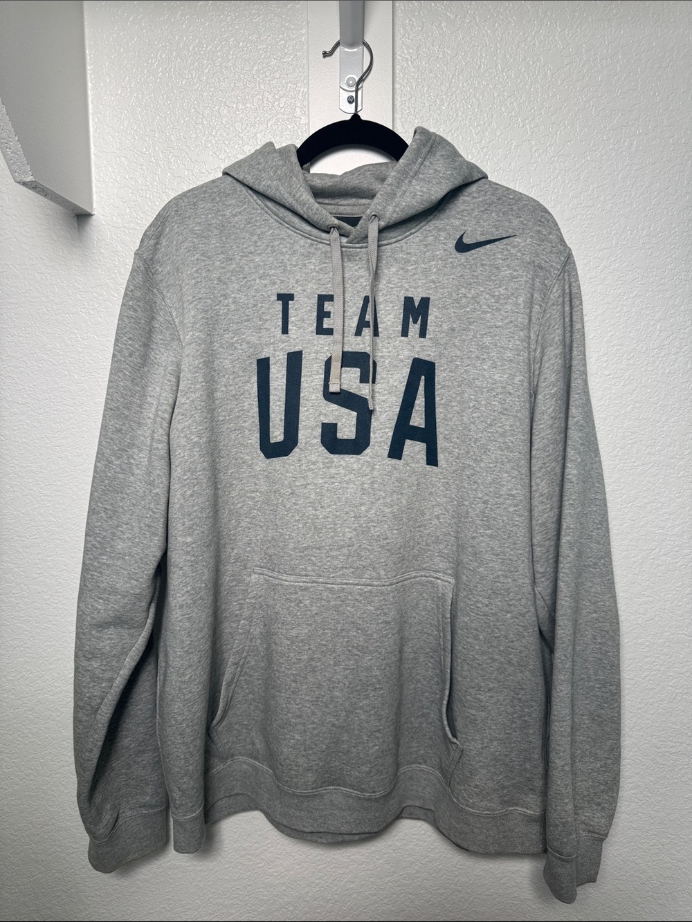 Nike Gray Team USA Pullover Hoodie - Picture 2 of 5